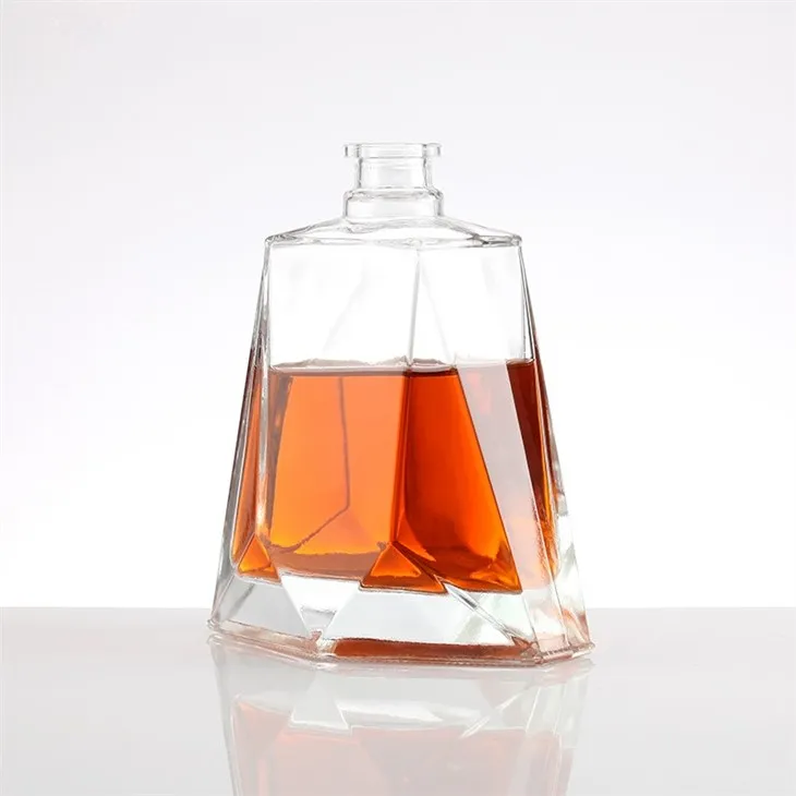 500ml Alcohol Bottle With Glass