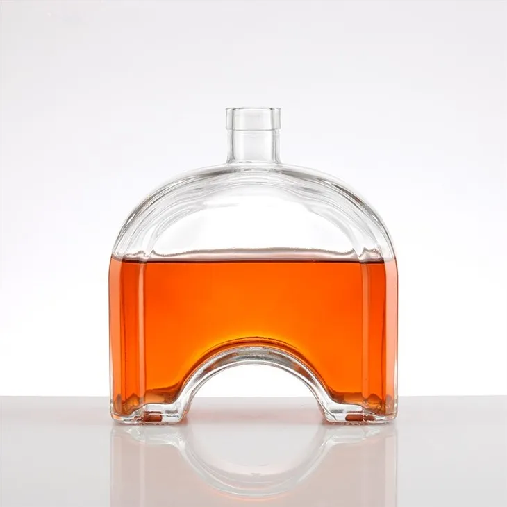 Custom Design 500ml Glass Wine Bottle For Liquor Alcoho
