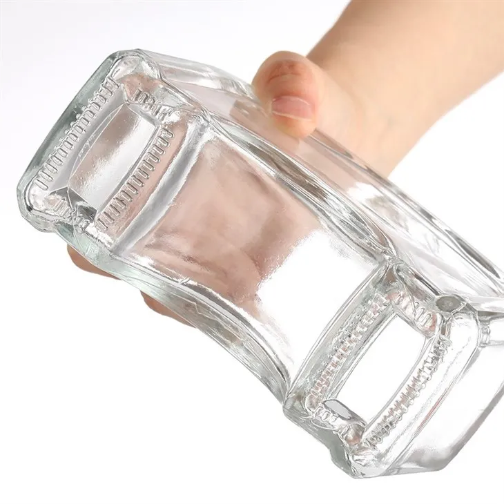 Custom Design 500ml Glass Wine Bottle For Liquor Alcoho